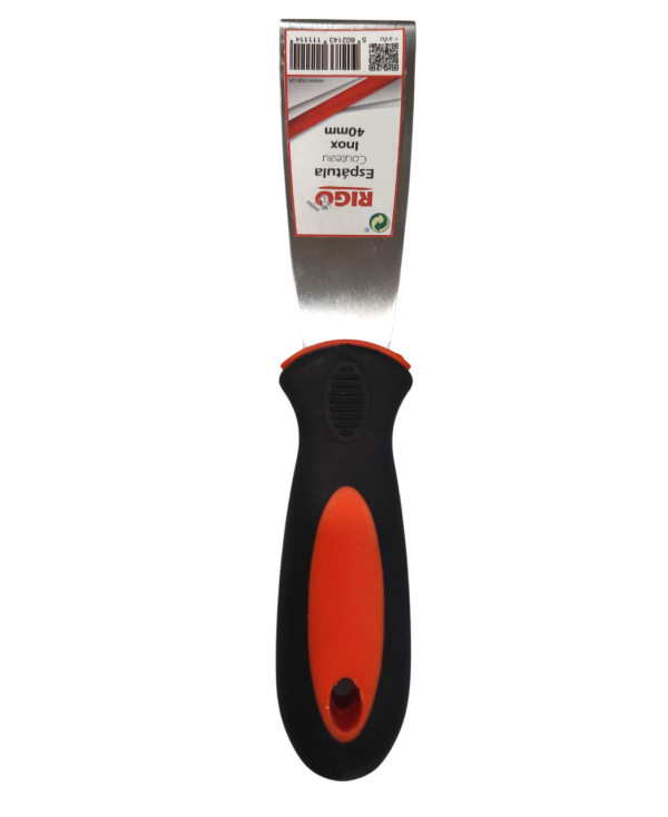 Espatula Inox Flexivel Cabo Bi-material 40mm