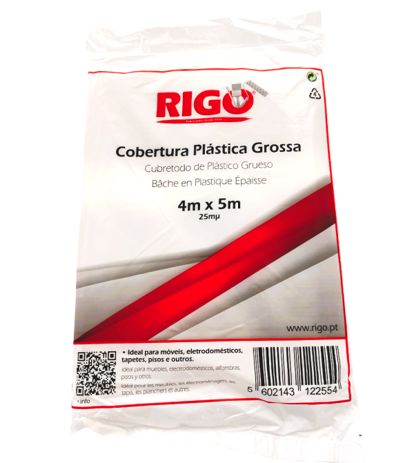 Cobertura Plástico Grosso  4x5m