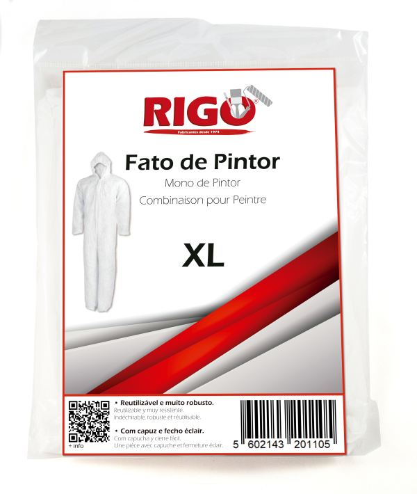 Fato Descartável Para Pintura (XL)