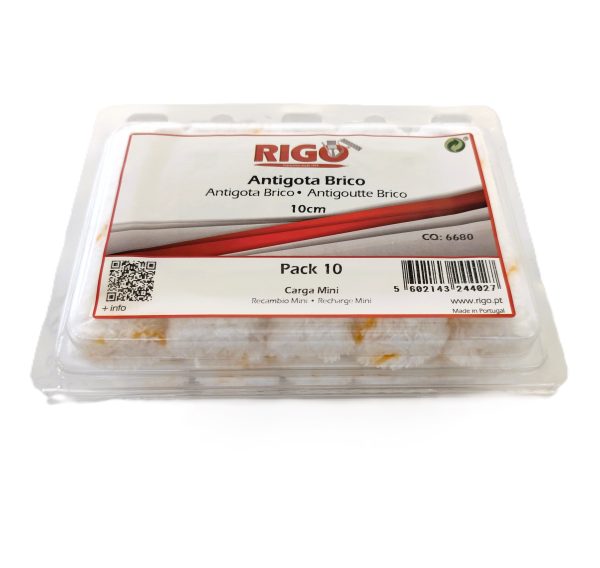 Carga Mini Antigota Brico 10cm (Blister 10 un.)