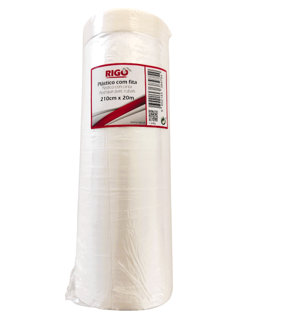 Plástico Com Fita 210 cm x 20 m