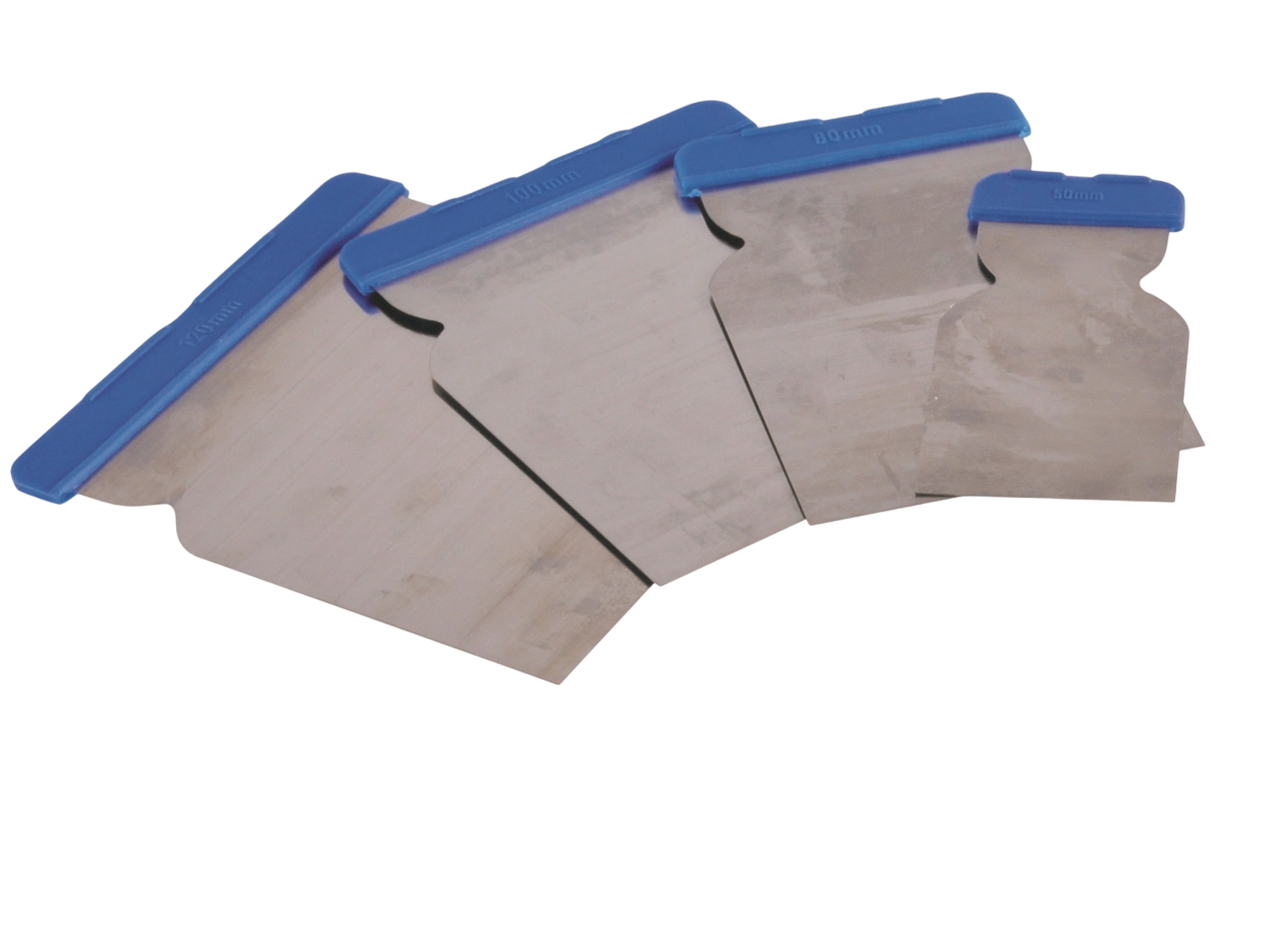 Jogo de Betumadeiras Auto 4 Peças