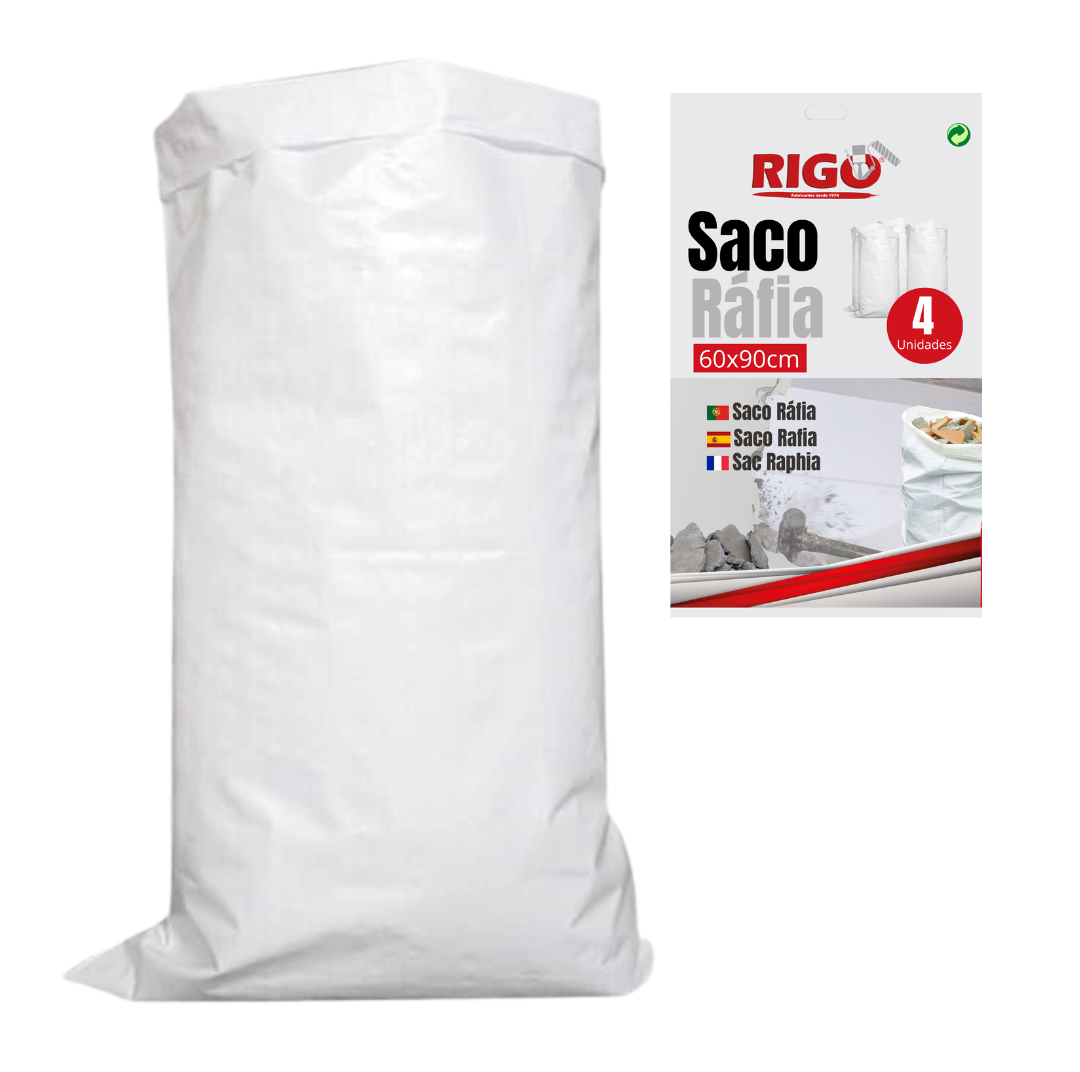 Pack 4 Sacos de Ráfia 60 x 90cm